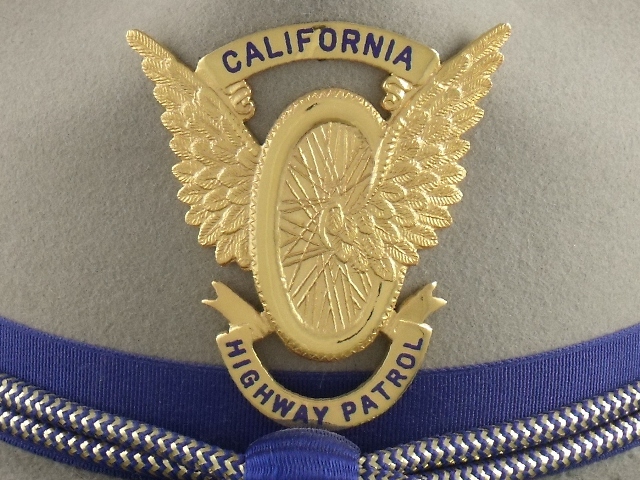 California Highway Patrol hat badge