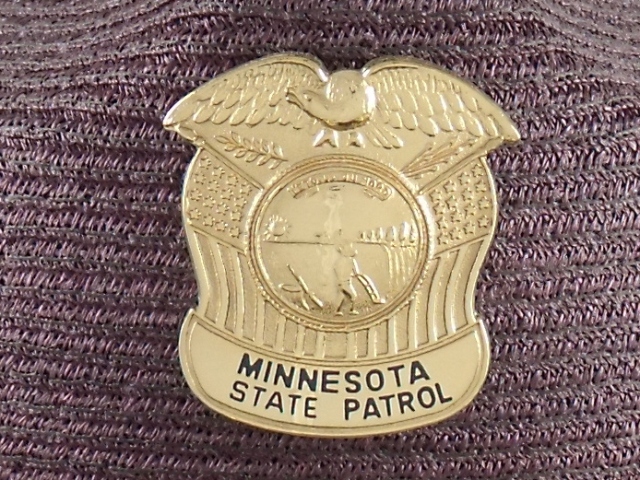 Minnesota State Patrol hat badge