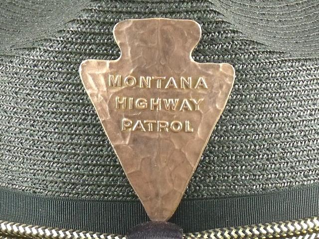 Montana Highway Patrol hat badge