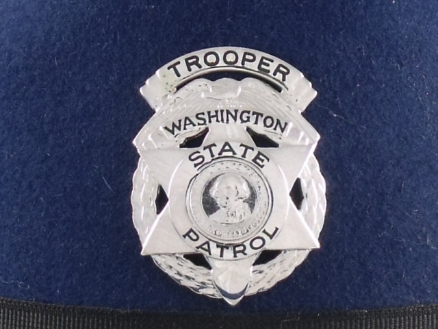 Washington State Patrol hat badge
