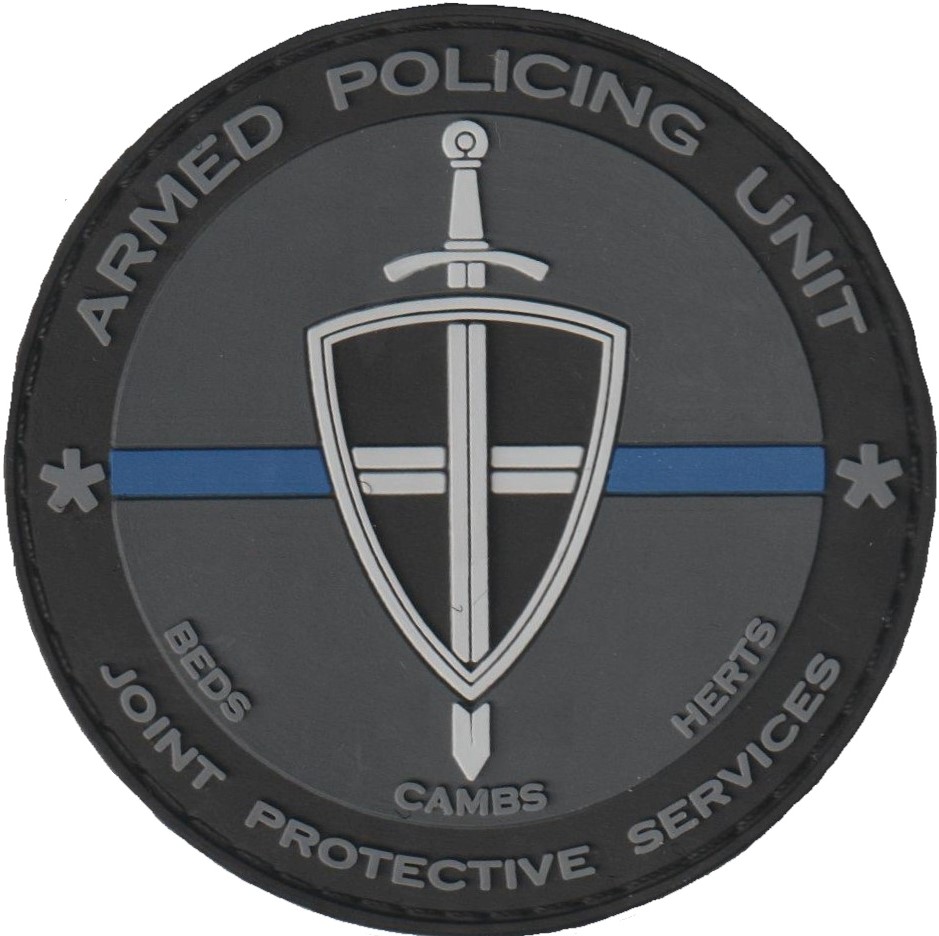 Circular Bedfordshire, Cambridgeshire and Hertfordshire Armed Policing Unit patch