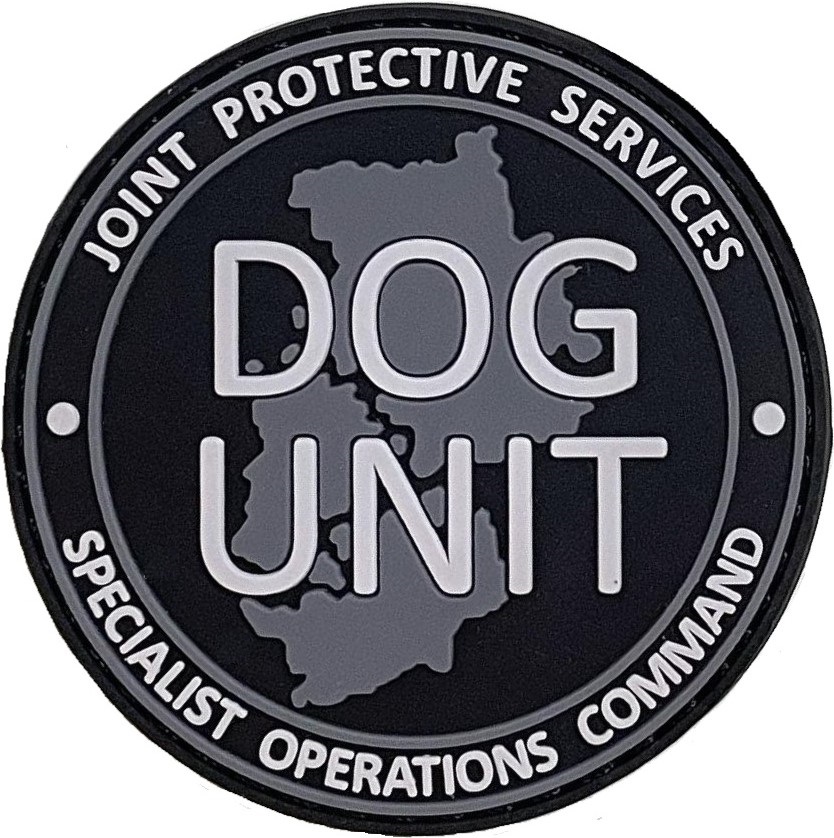Circular Bedfordshire, Cambridgeshire and Hertfordshire Dog Unit patch