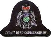 Strathcylde Police Deputy Head Commissionaire patch