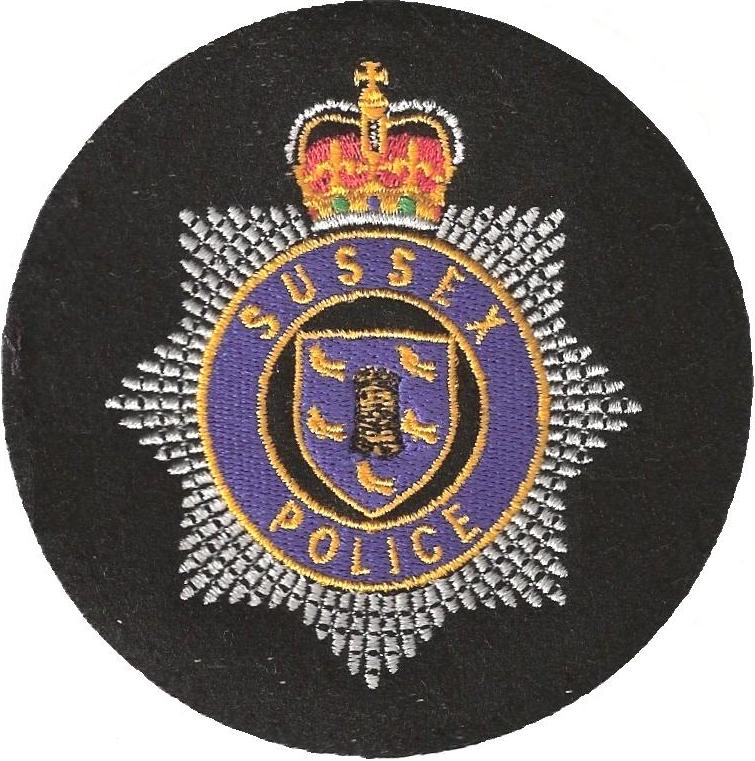 Sussex Police round patch